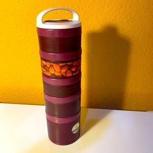Blender BOTTLE PRO STAK Expansion Pack w/ 5 Containers Car Travel Purse Like New
